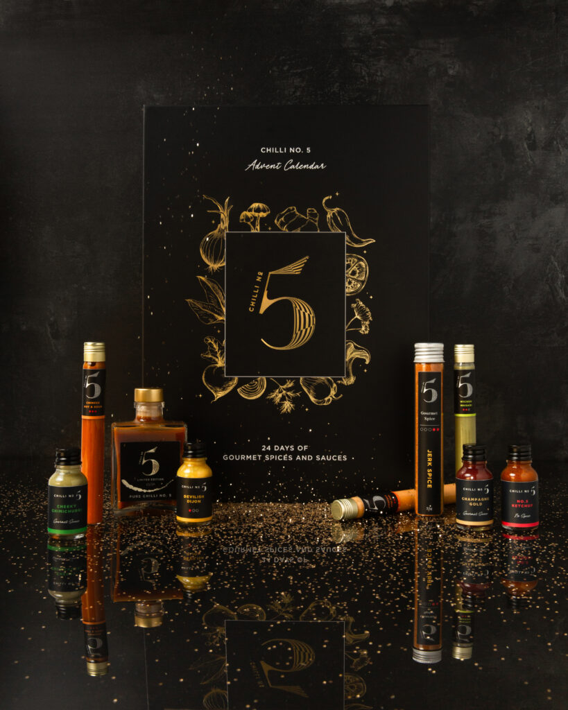 Chilli No. 5 Best Spicy Xmas Hot Sauce Advent Calendar