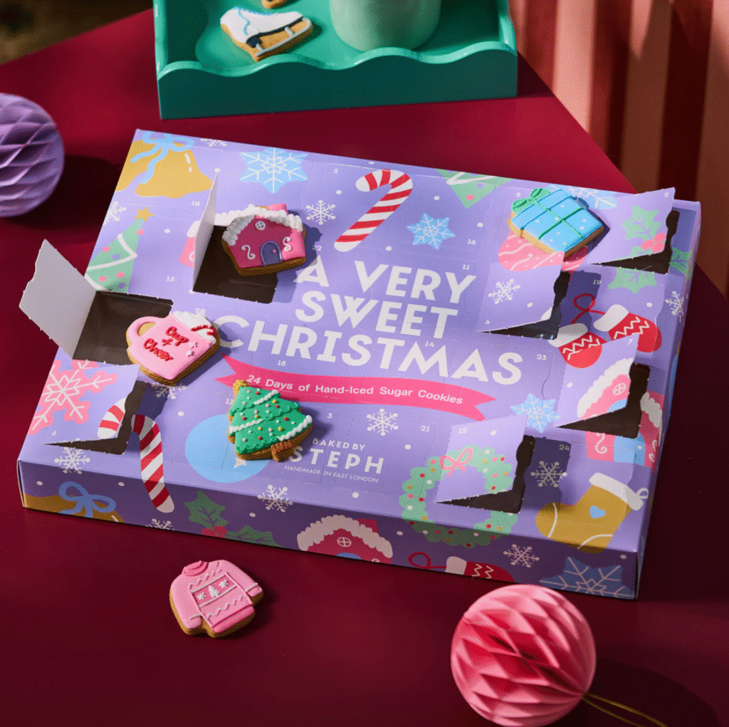 Baked By Steph cookie advent calendar