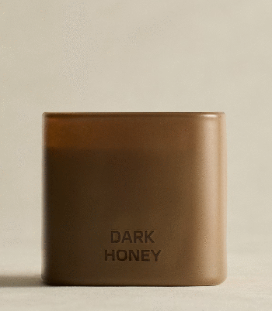 H&M Dark Honey Scented Candle