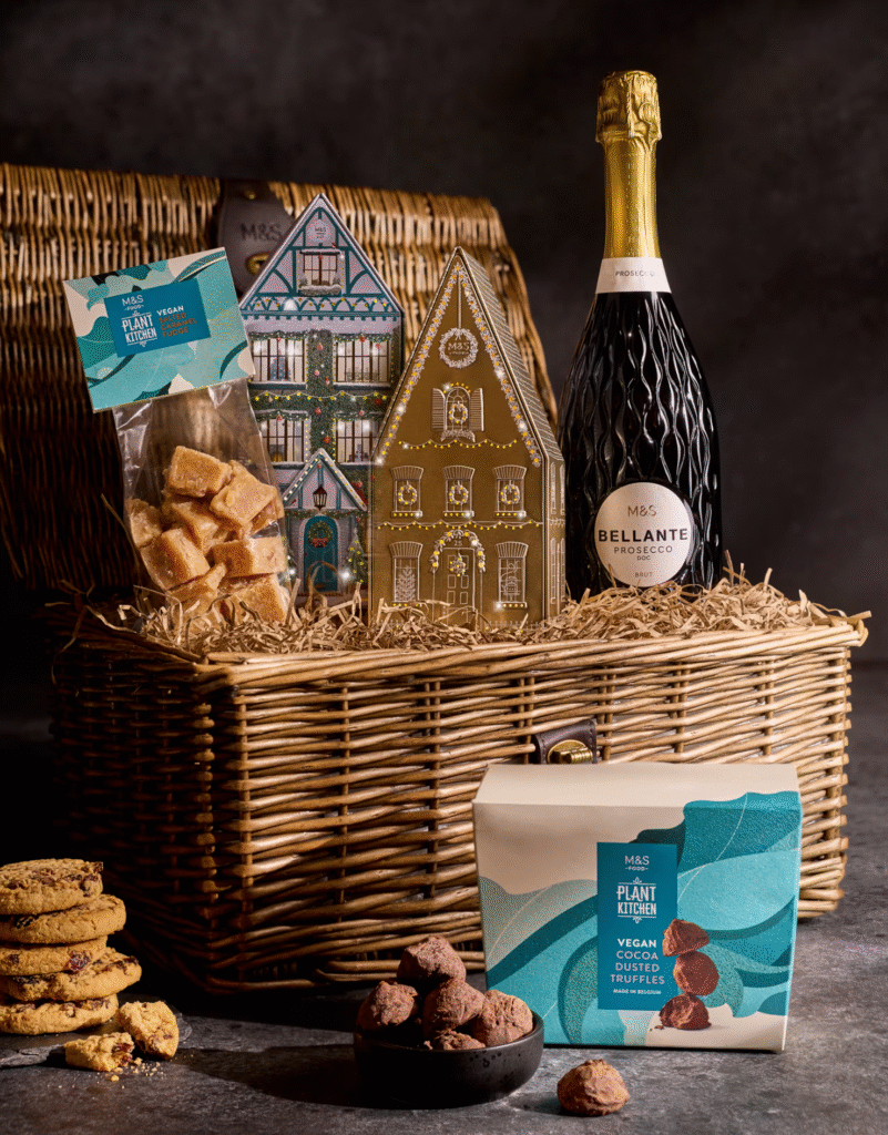 M&S The Christmas Vegan Treats Hamper
