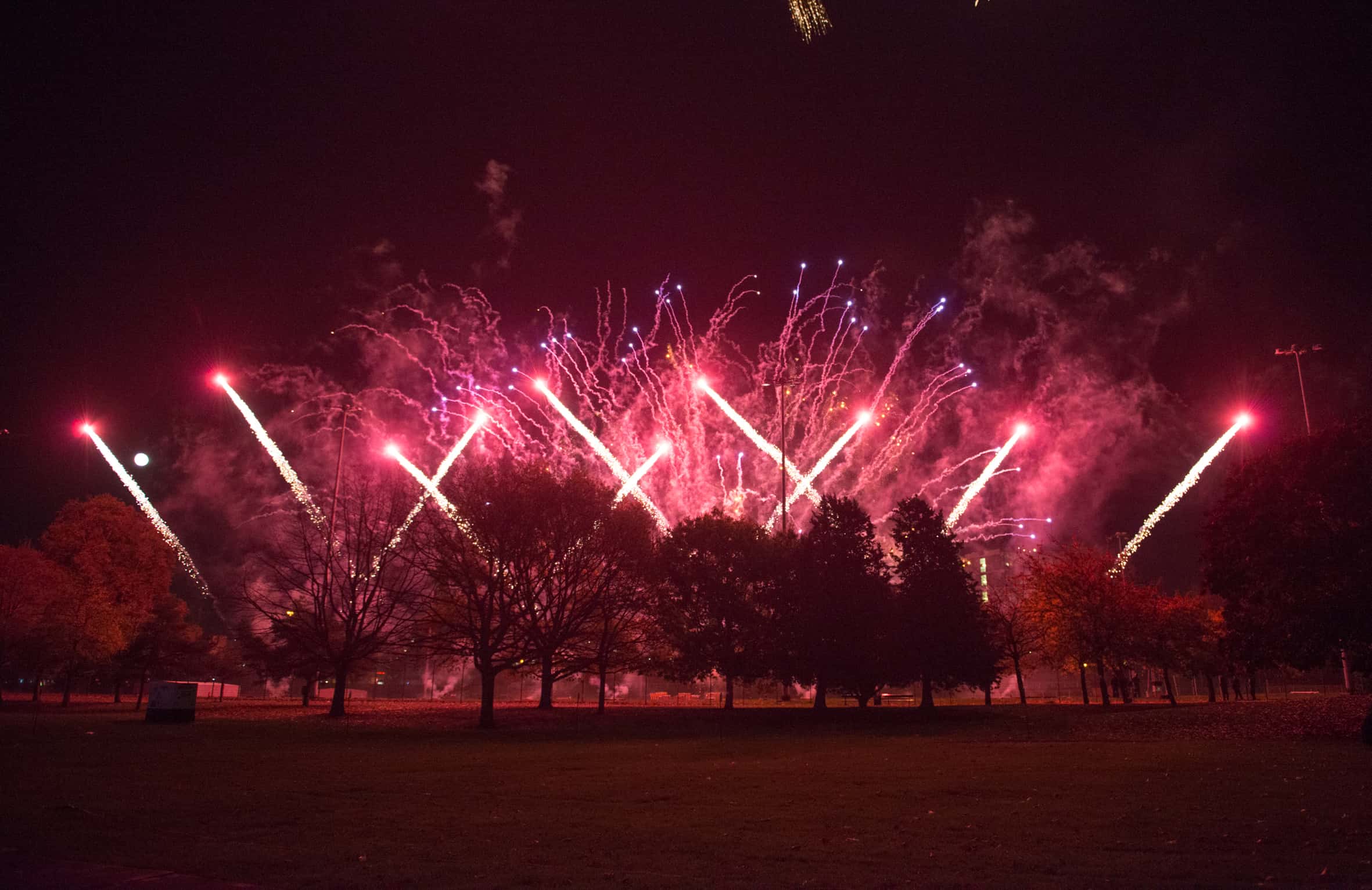Southwark Park fireworks