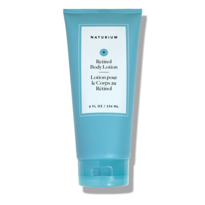 Nauturium Retinol Body Lotion in blue tube