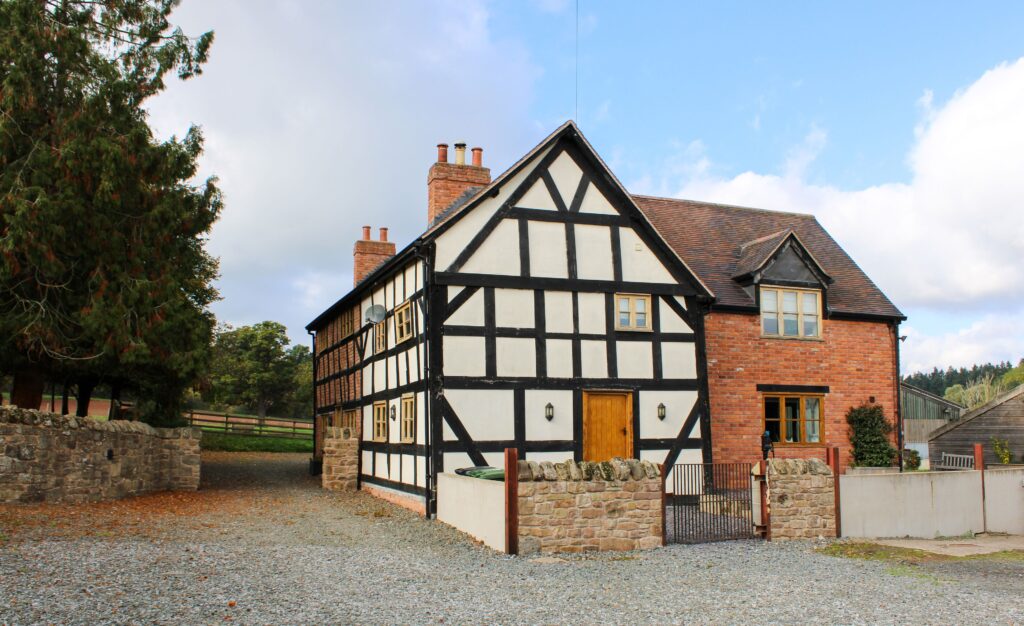 Moorhall Farm in Worcester, England