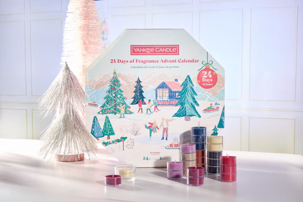 Yankee Candle Wreath 24 days of Fragrance Calendar