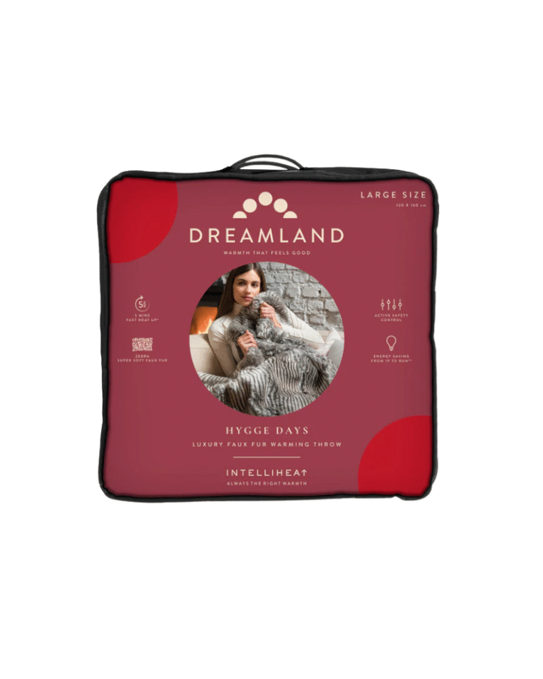 Hygge Faux Fur Electric Blanket