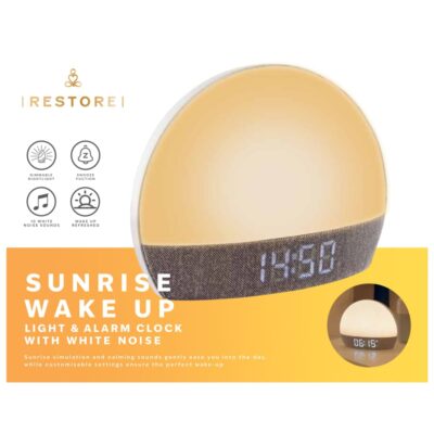 B&M £20 Sunrise Alarm Clock Lumie Dupe