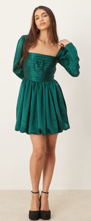 Abercrombie & Fitch Emerson Long Sleeve Dress