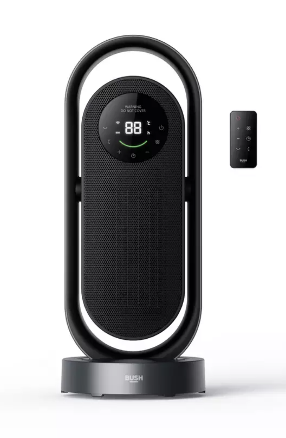 Bush 2kW Digital Dual Oscillating Ceramic Tower Fan Heater