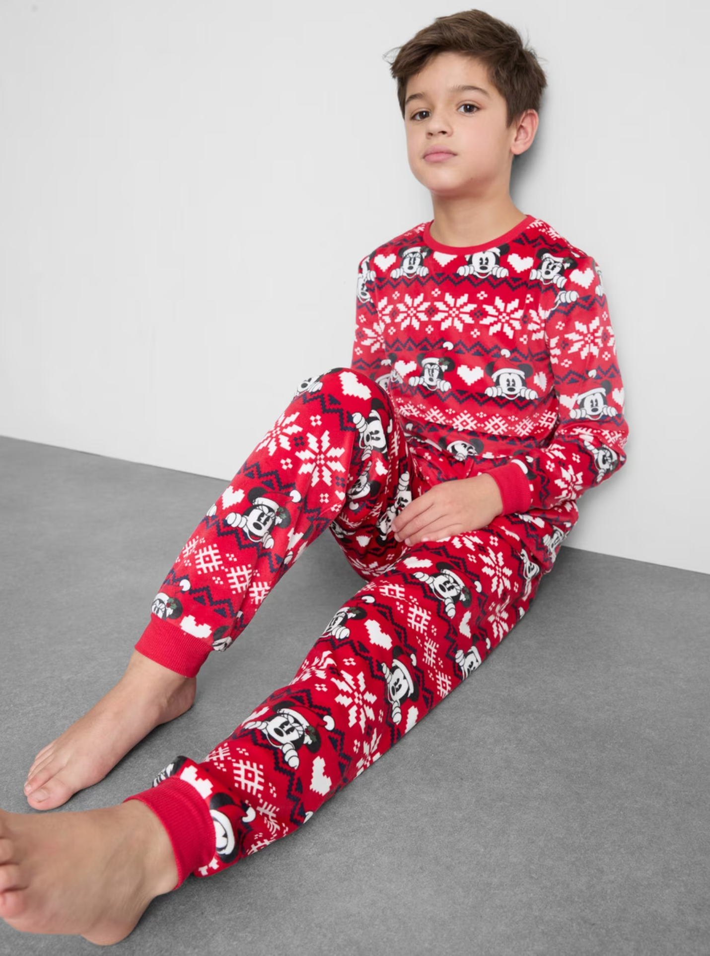 Disney's Mickey Mouse Fair Isle Family Christmas Pyjamas