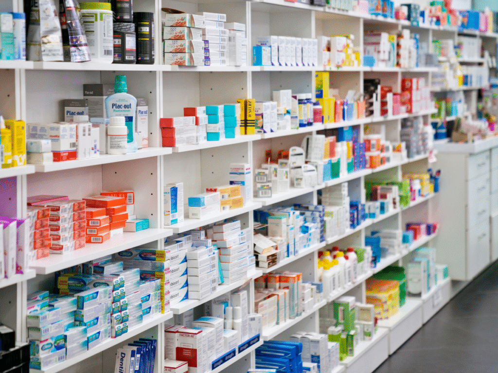 Pharmacy aisle