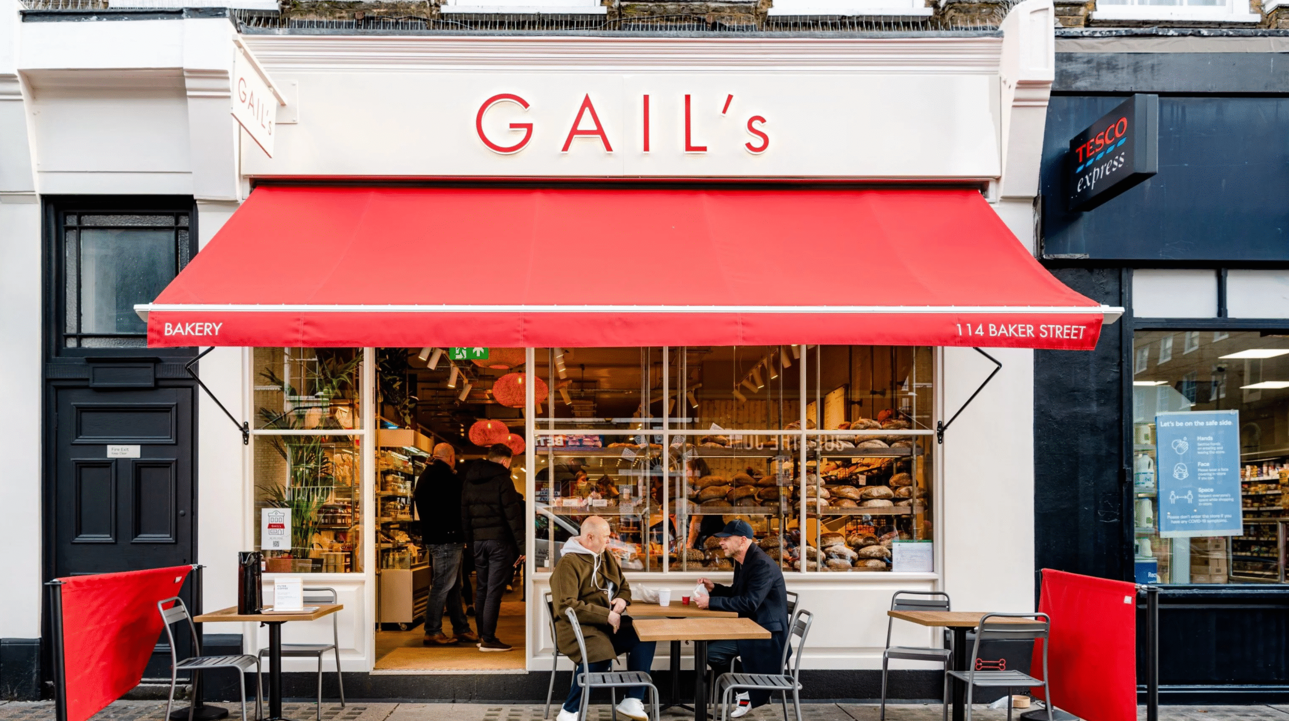 Gail's storefront