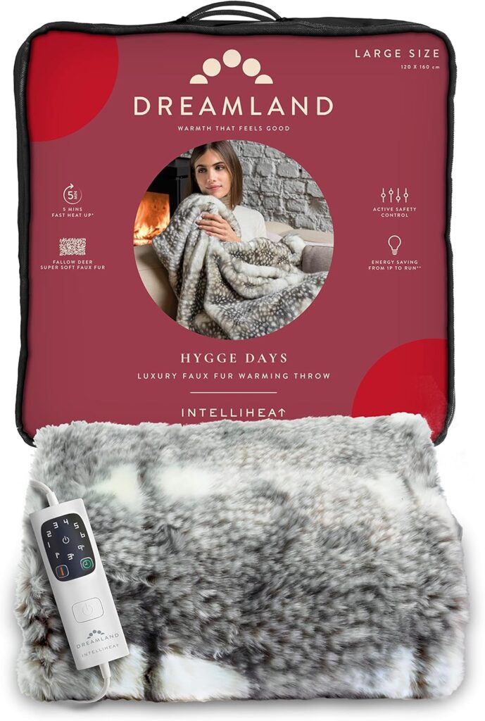 Hygge Days Luxury Faux Fur Warming Throw