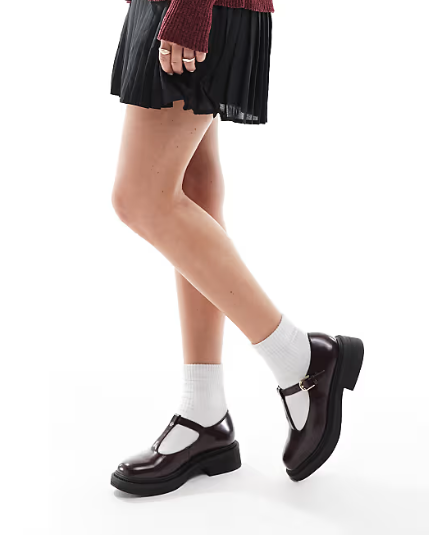 London Rebel Sophia Chunky Mary Janes