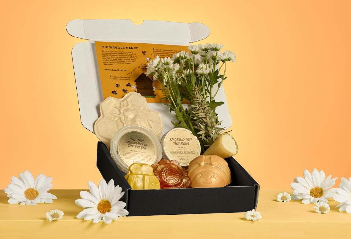 Lush Fresh and Flowers subscription box