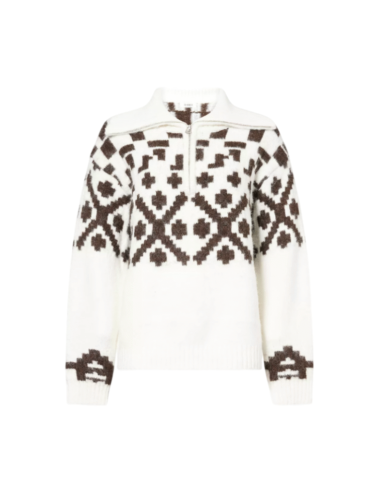 4th & Reckless Fair Isle Quarter Zip