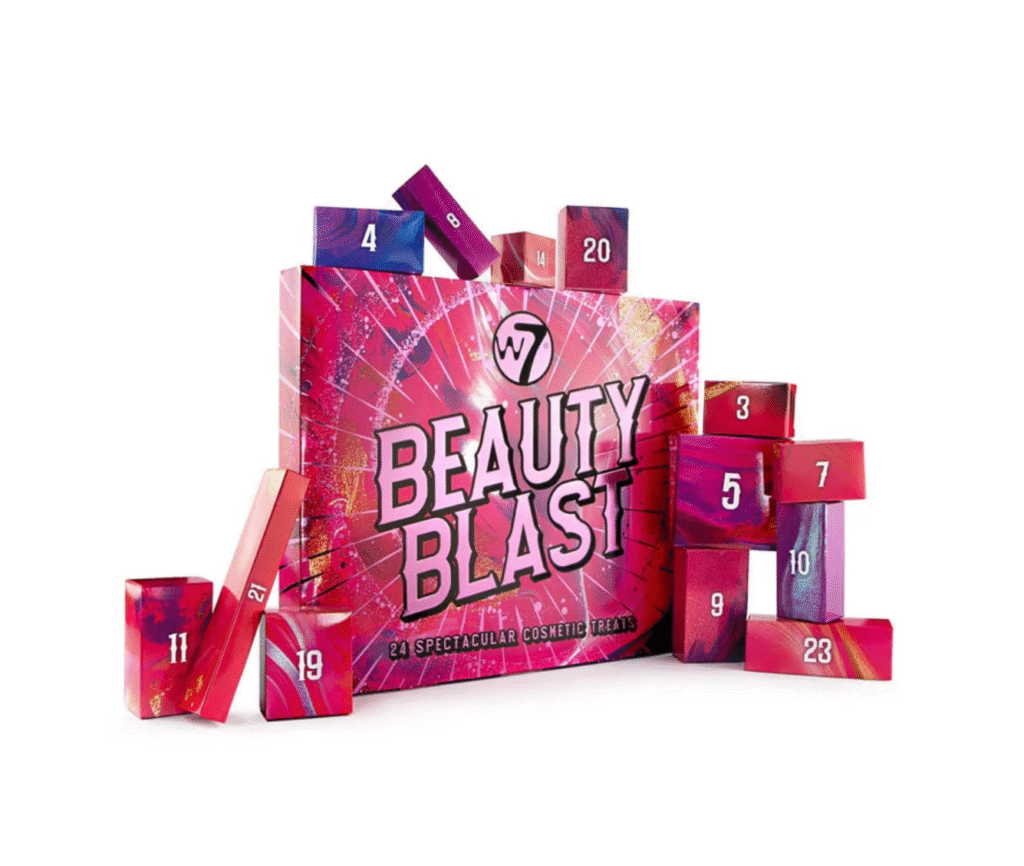 W7 Beauty Blast Makeup Advent Calendar 2025