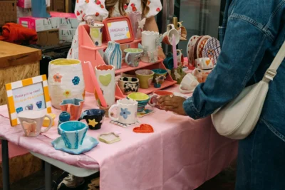 Salad Days Market Craft Market in Battersea Power Station