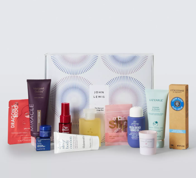 John Lewis The Rest & Recharge Beauty Box