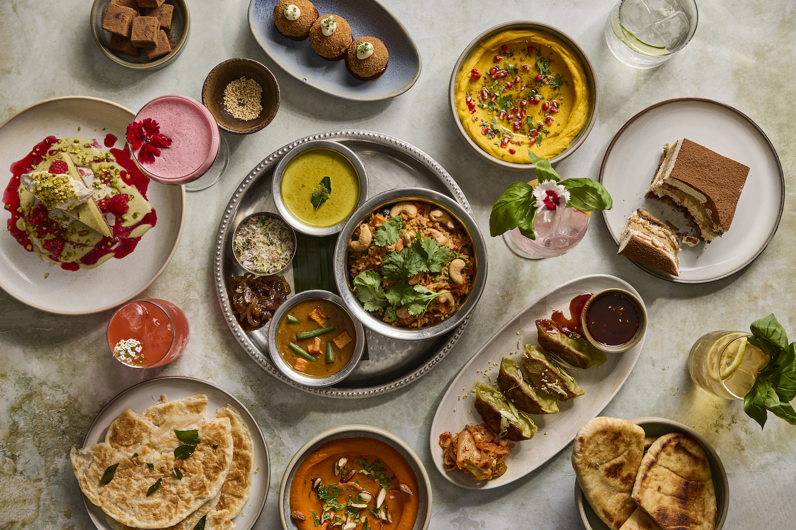 Grazing menu at Mildreds