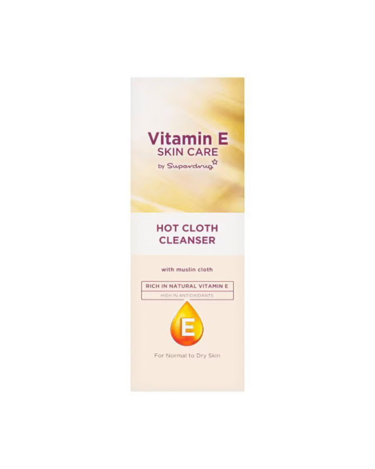Superdrug Vitamin E Hot Cloth Cleanser