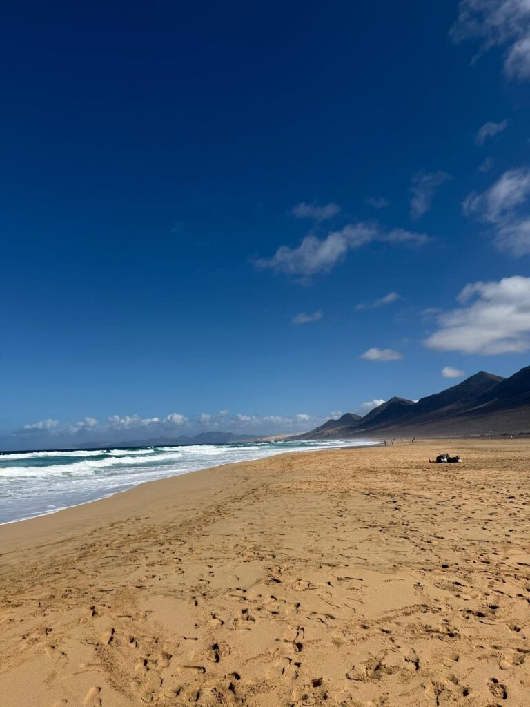 Cofete Beach in Fuerteventura 