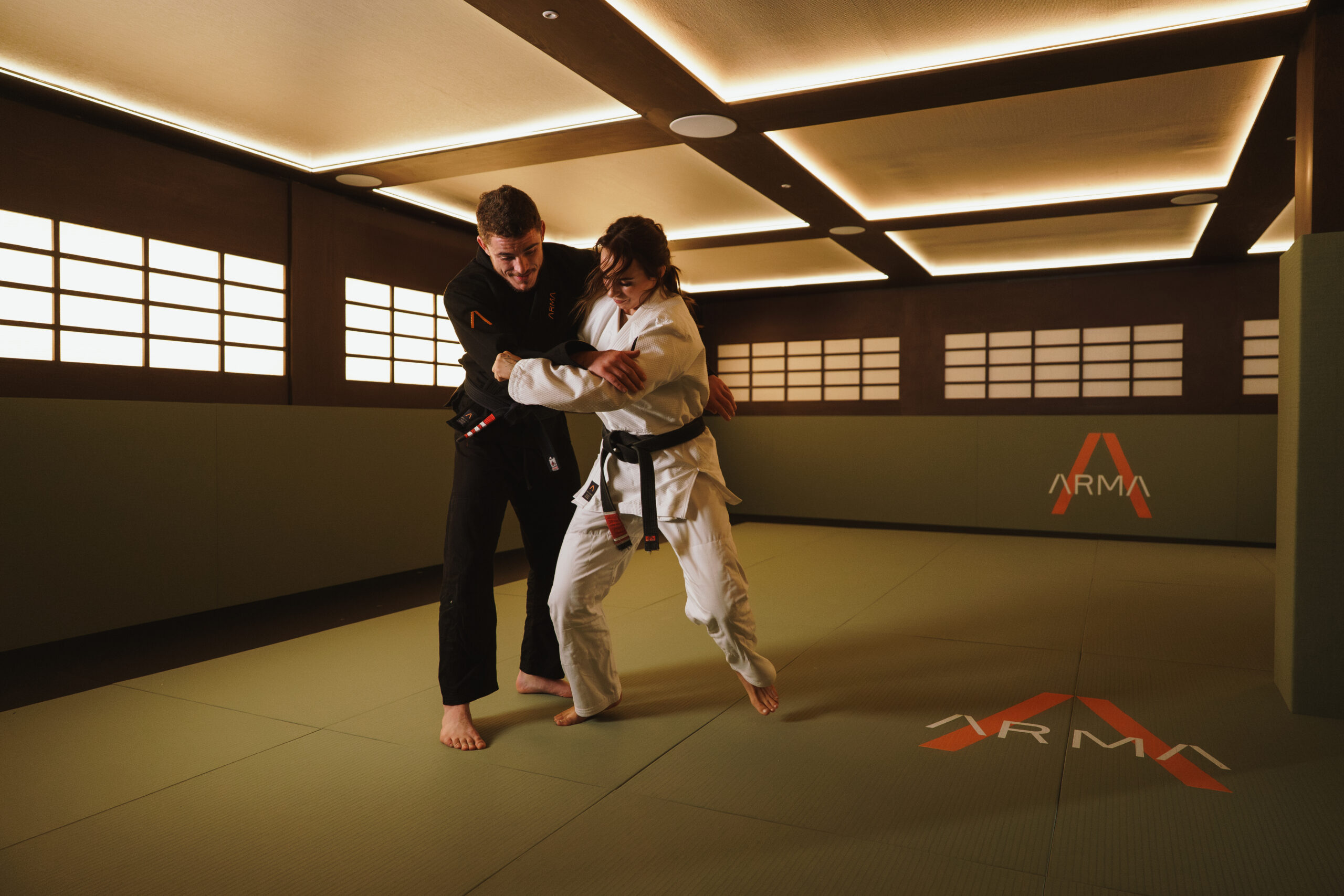 Woman trains at ARMA studio