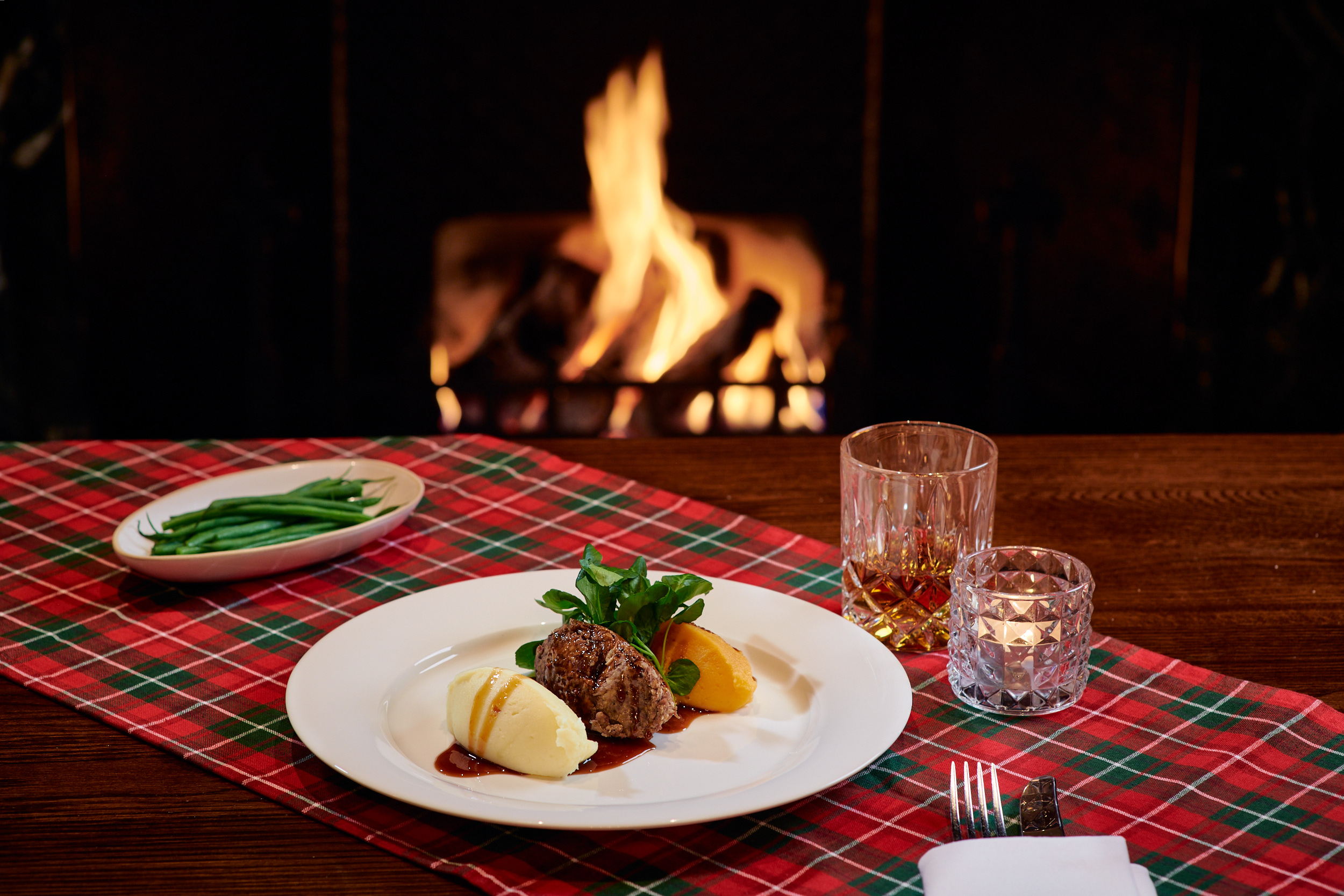 Haggis at Great Central Pub