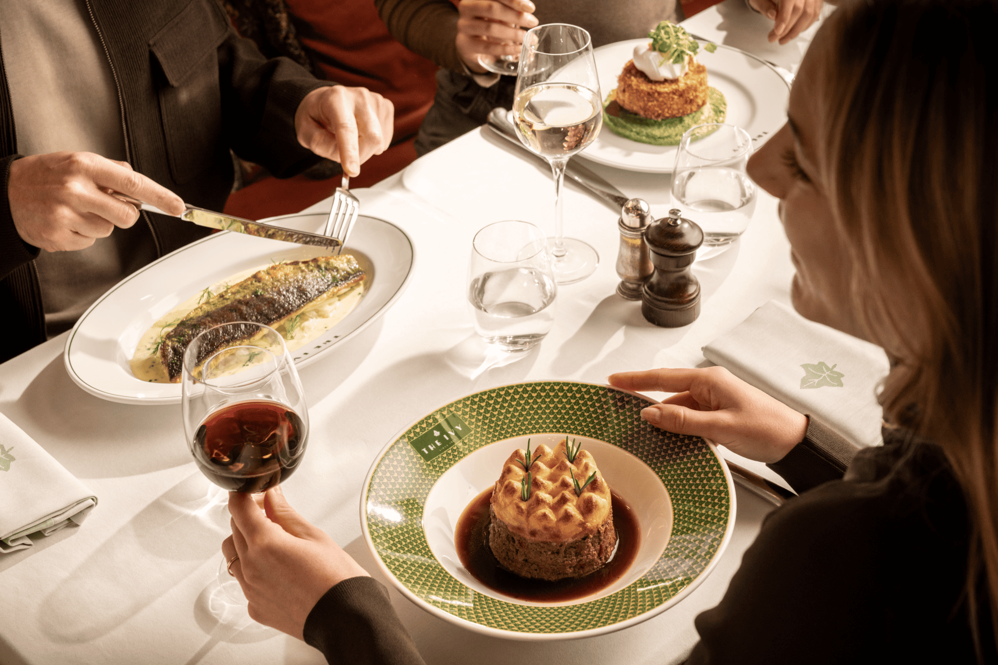 The Ivy Collection meal