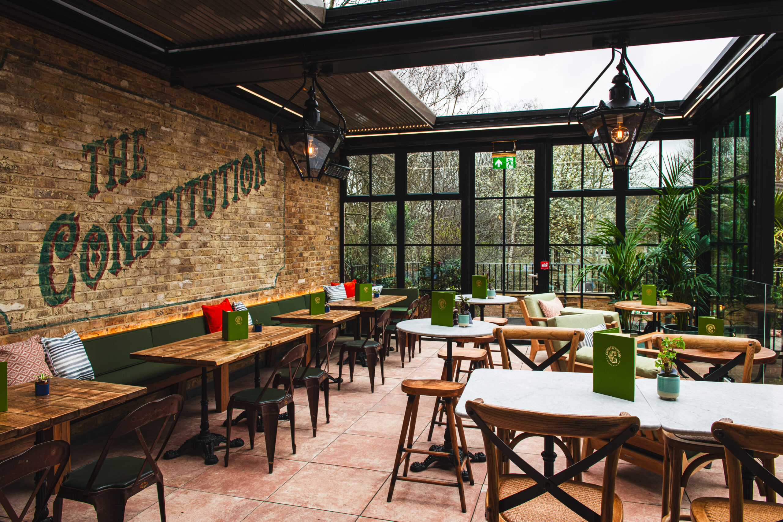 The Constitution dining area