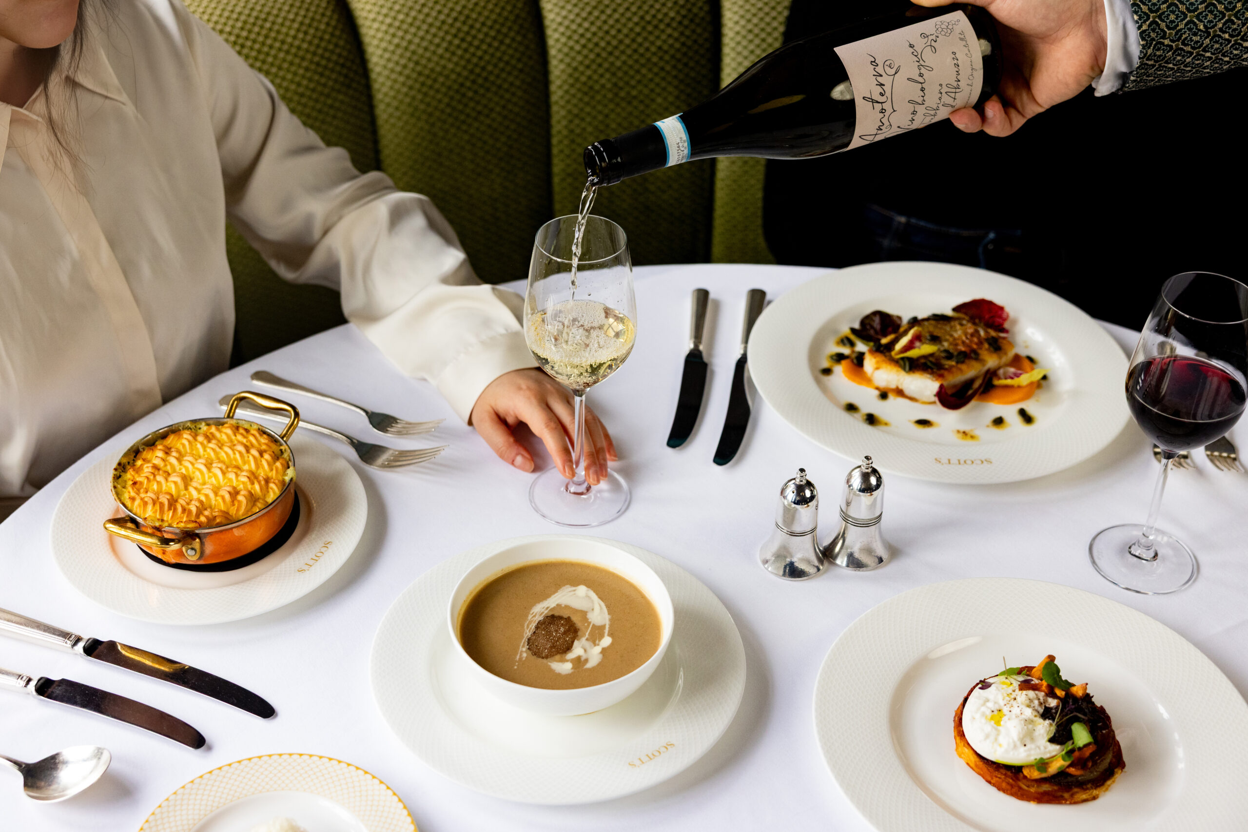 Meal at Scott's Richmond