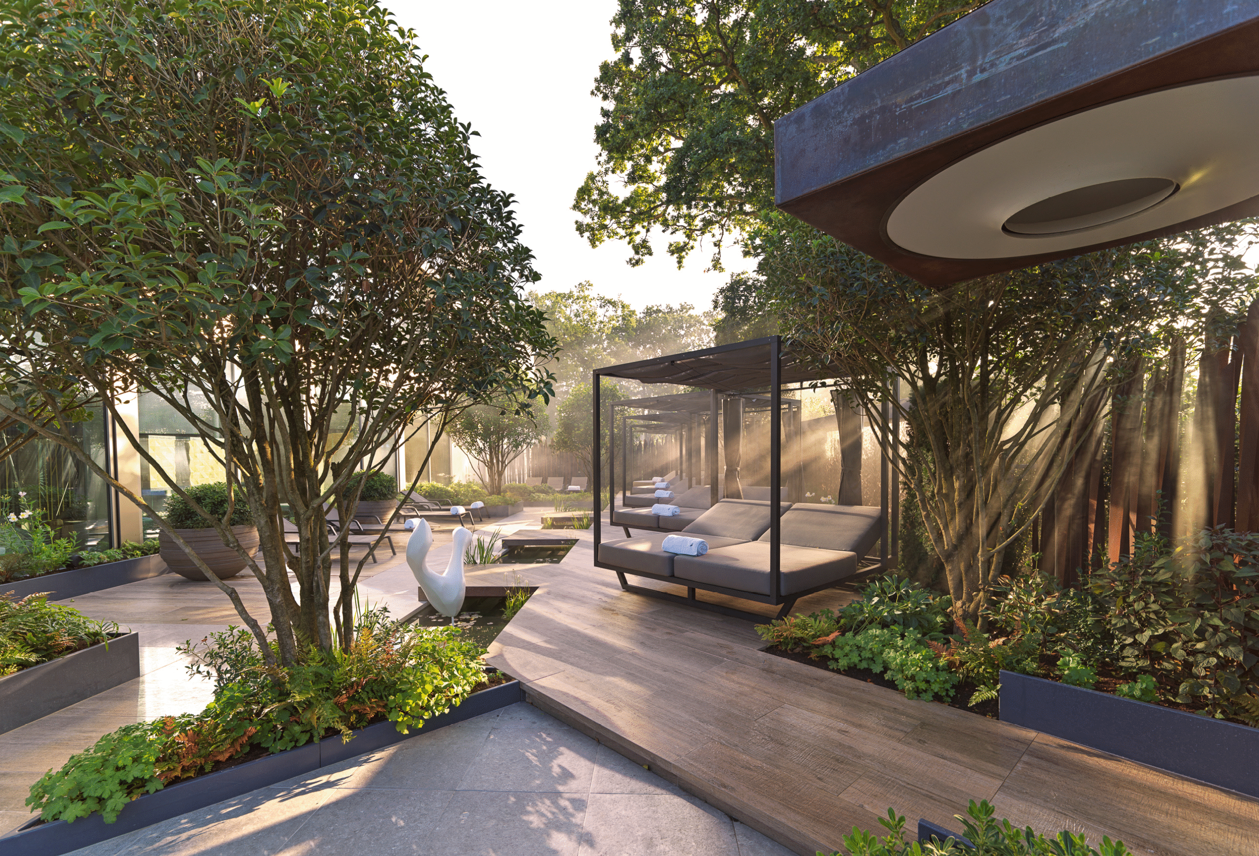 Sopwell house The gardens at The Club at Cottonmill 