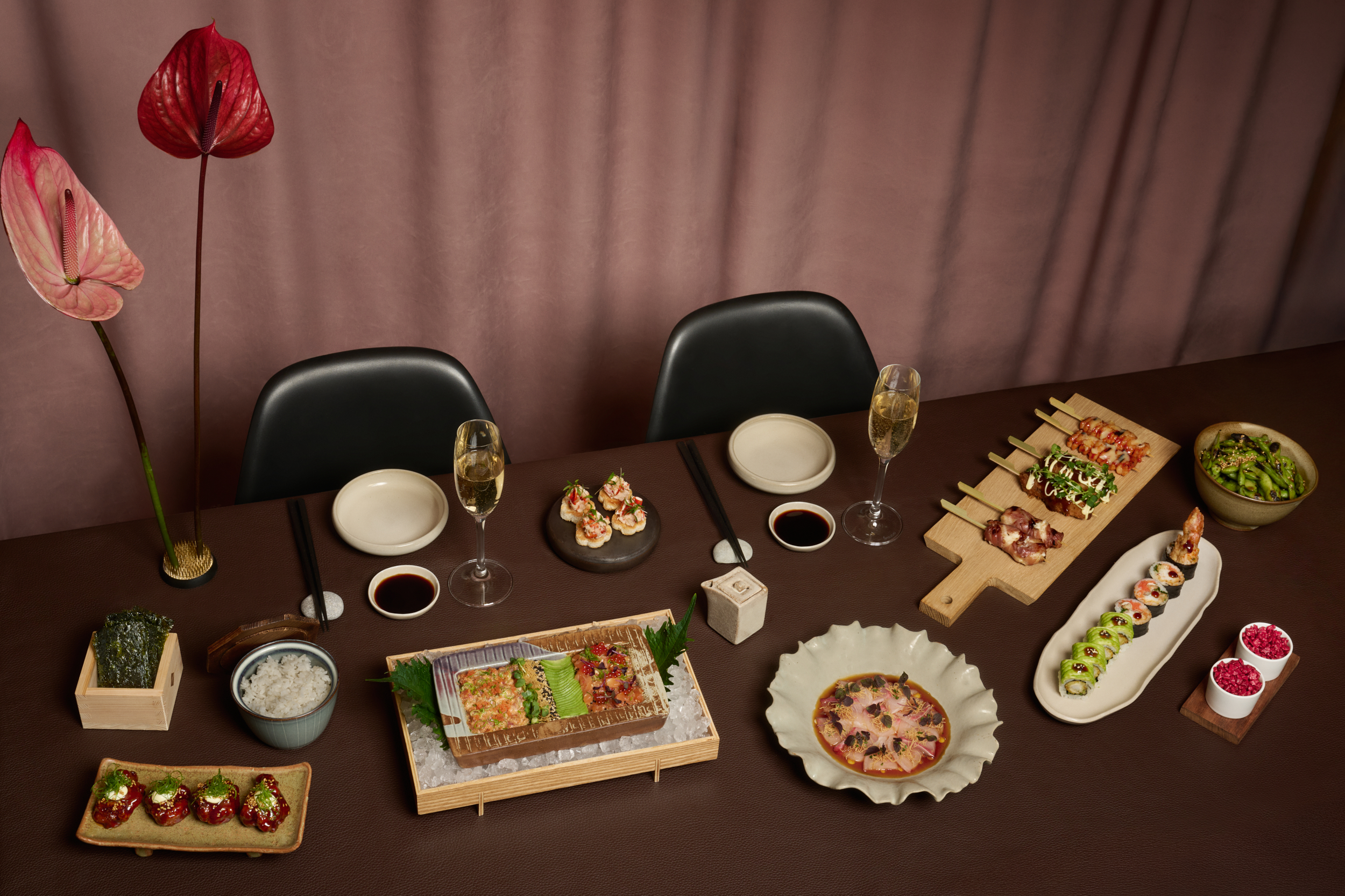 Sticks’n’Sushi’s Koibito menu