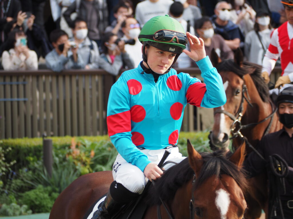 Hollie Doyle at Tokyo Race Course