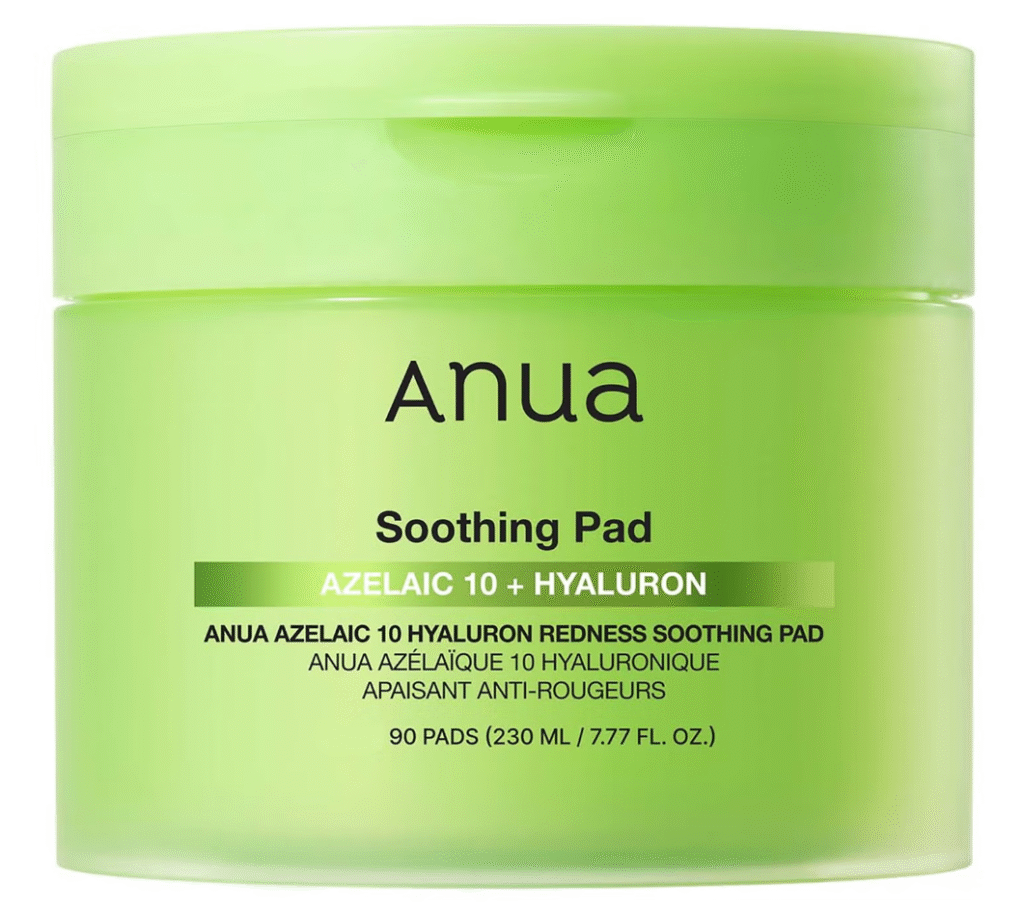 Anua Azelaic 10 Hyaluron Redness Soothing Pad 