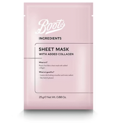 Boots Sheet Mask with Added Collagen