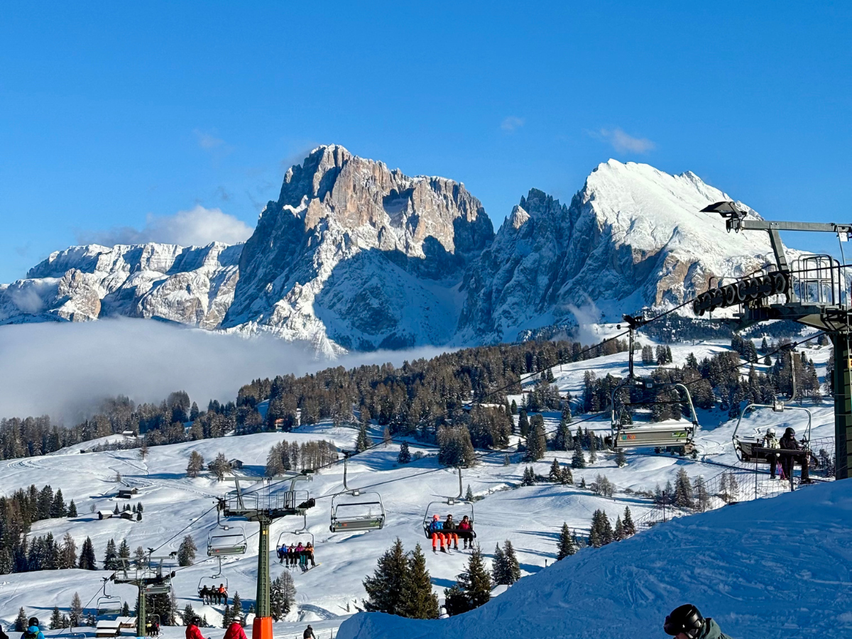Dolomite mountains in South Tyrol