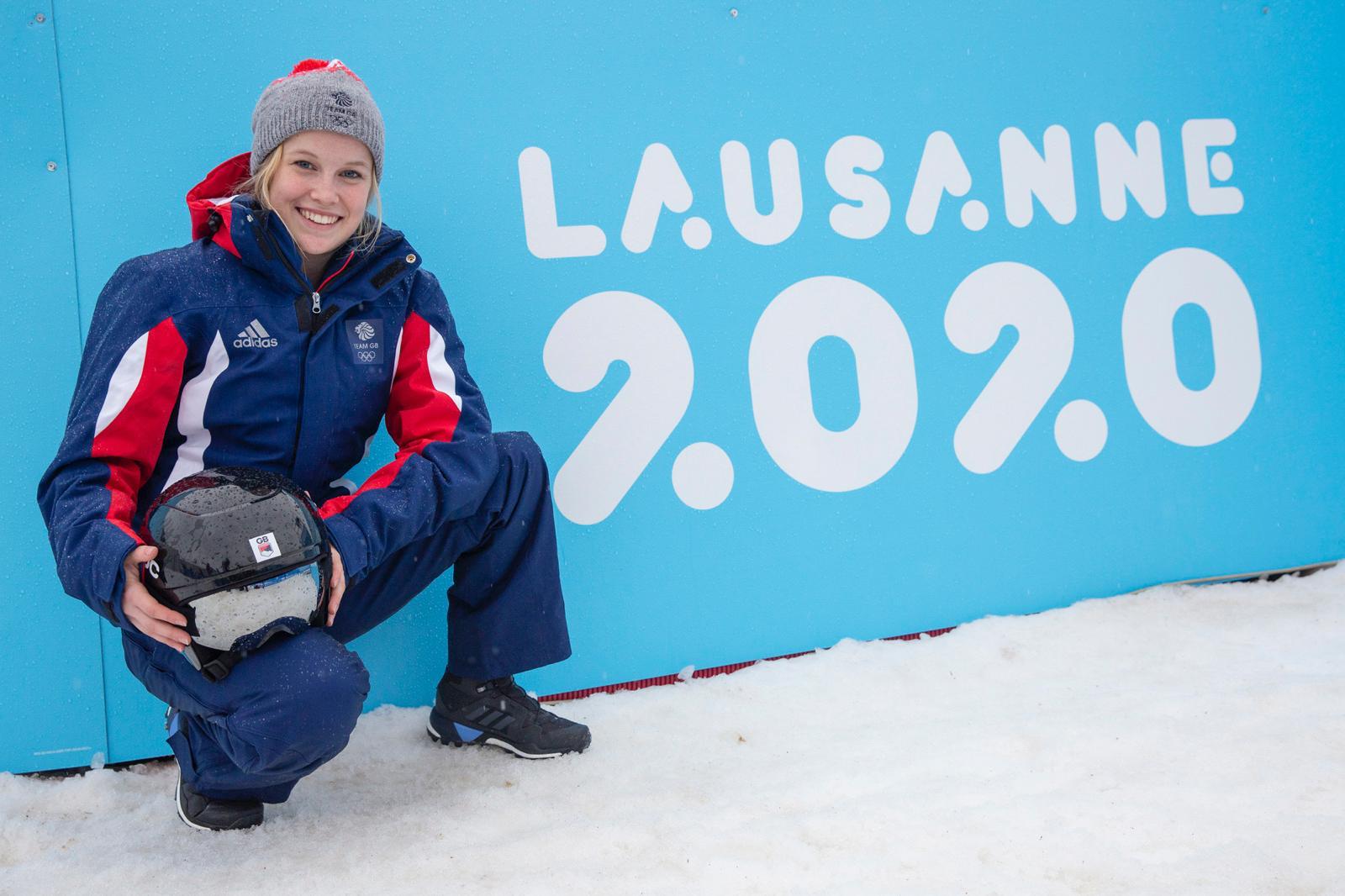 Mani Cooper at the 2020 Youth Winter Olympics