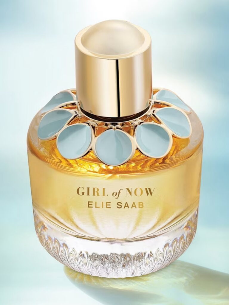 Elie Saab's Girl of Now perfume bottle 