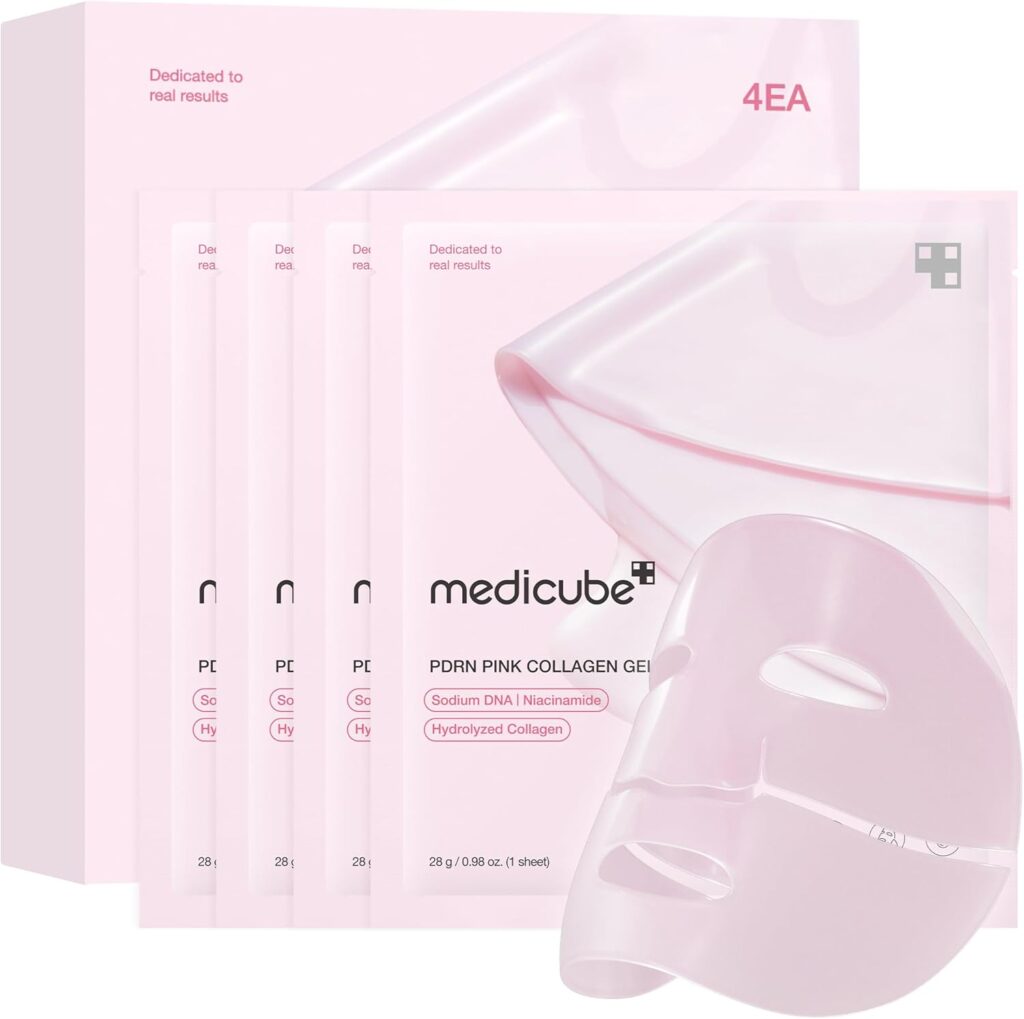 Medicube Salmon DNA PDRN pink collagen gel mask