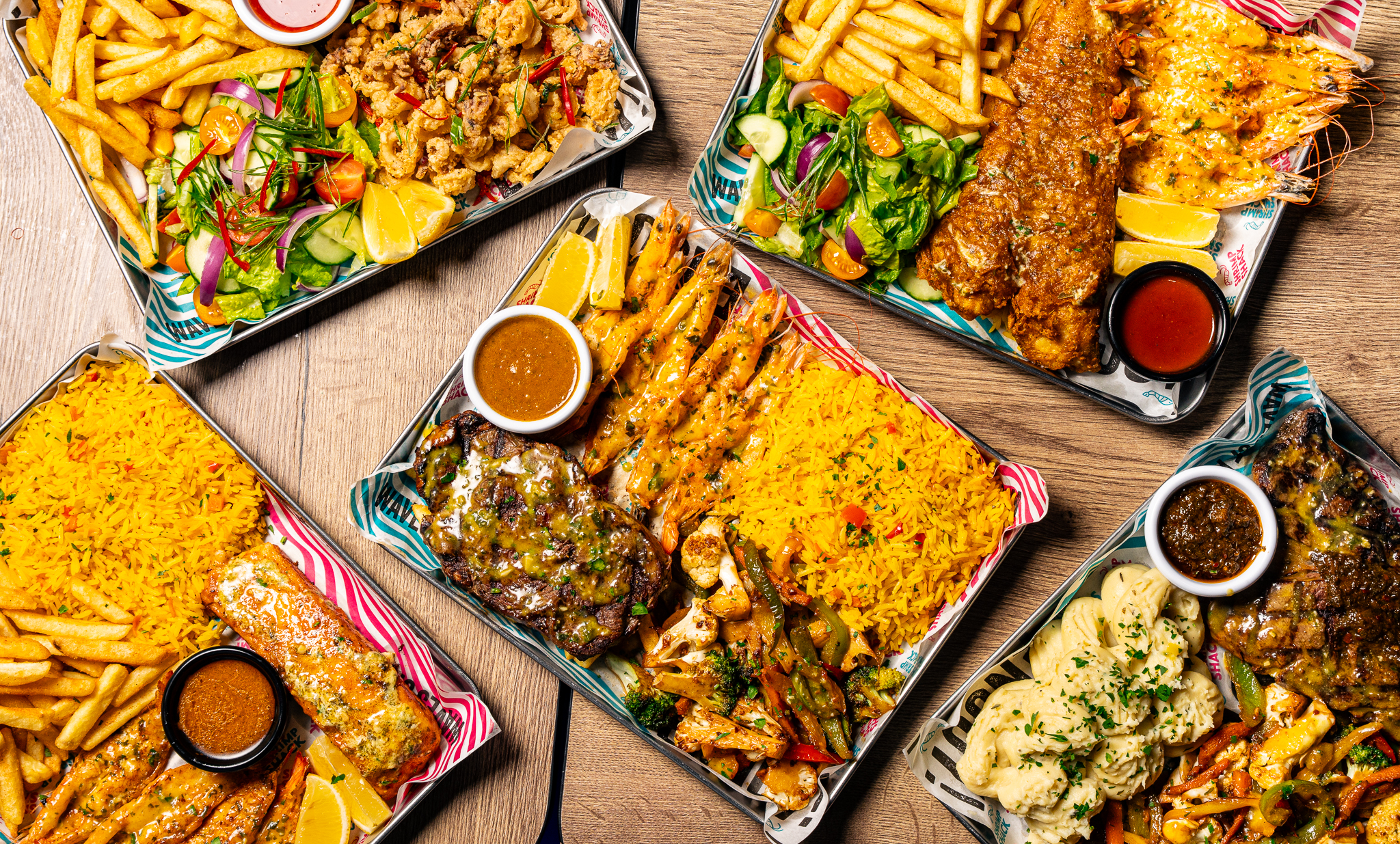 Shrimp Shack savers menu