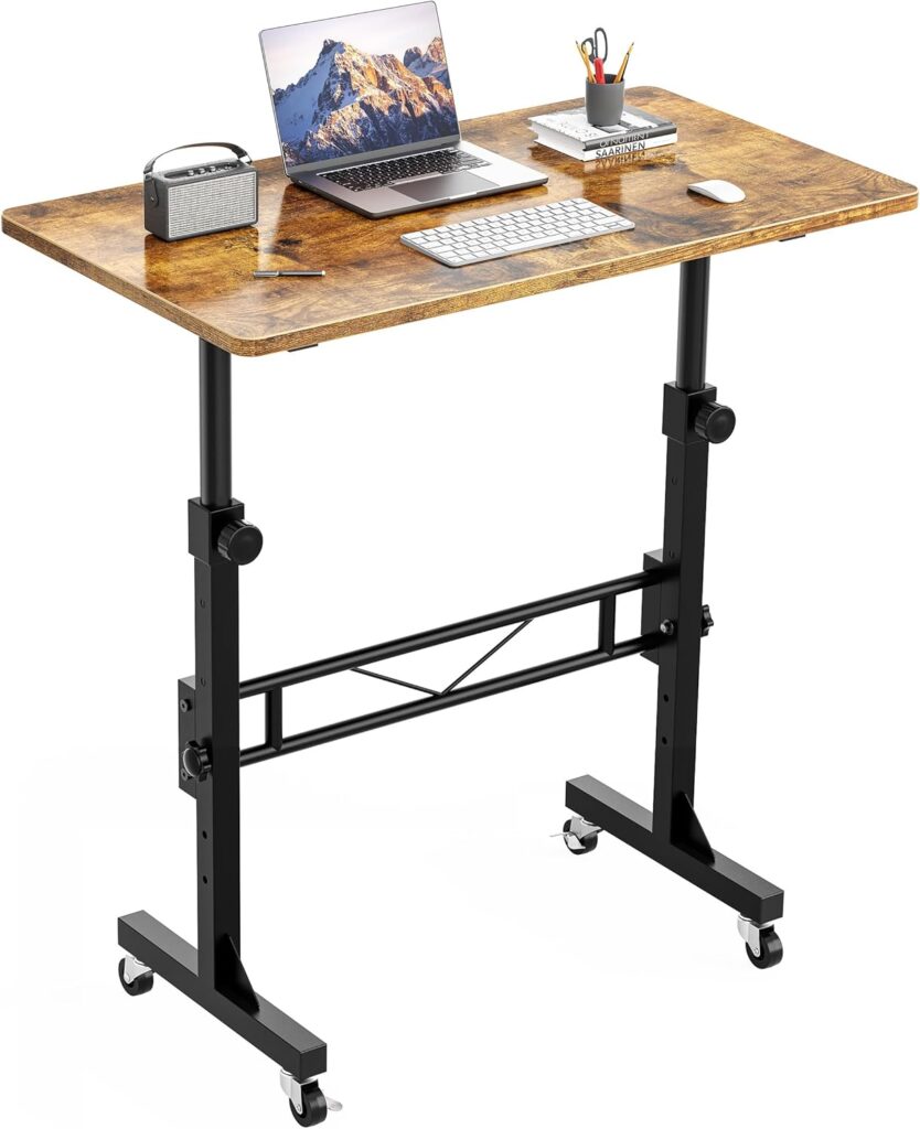 HOMIDEC Height Adjustable Standing Desk, £36.99