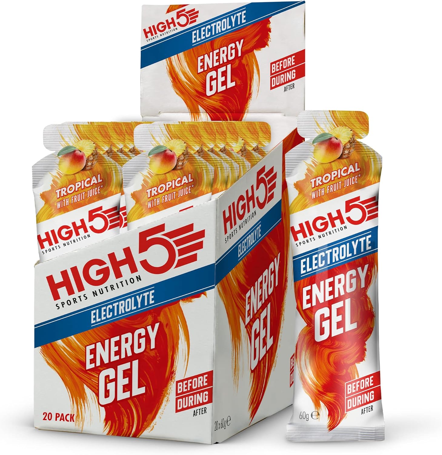HIGH5 Energy Gels with Electrolytes