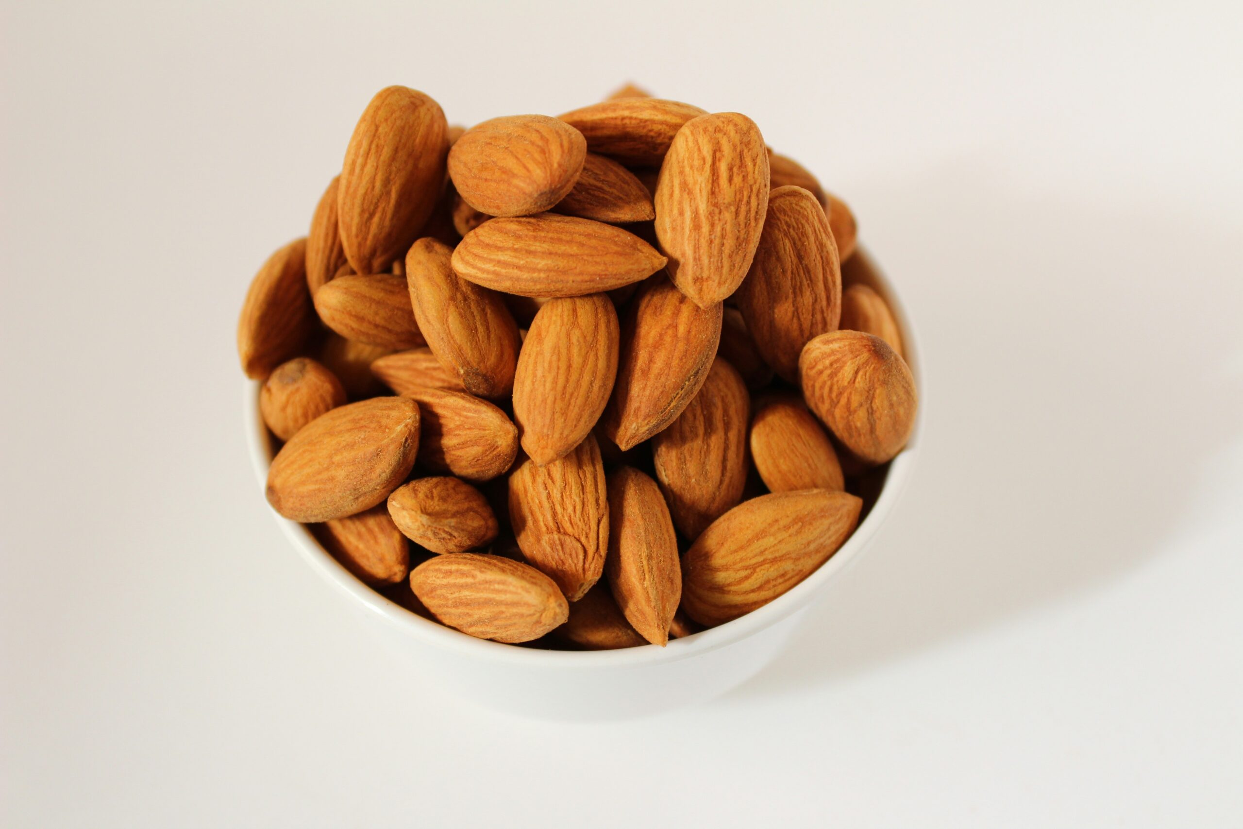 Bowl of almonds