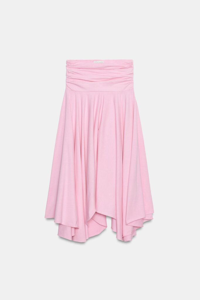 Asymmetric Sash Skirt
