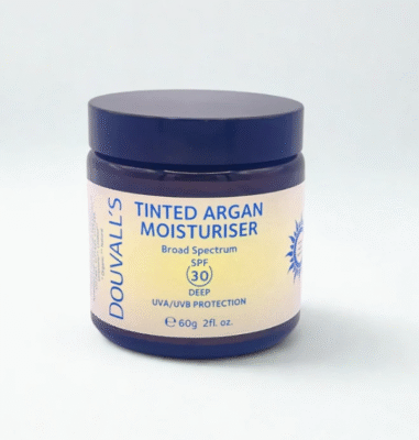 Douvall argan SPF sunscreen pot 