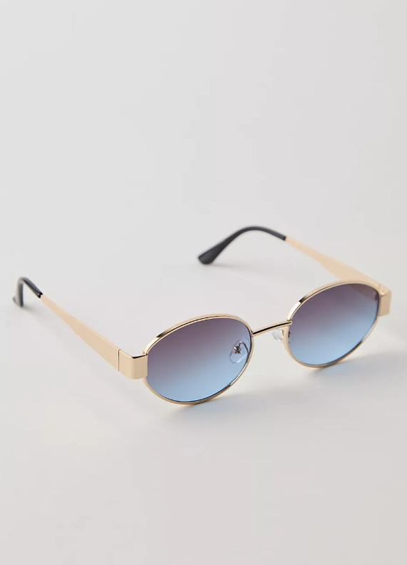 Free People Little Secret Round Sunglasses