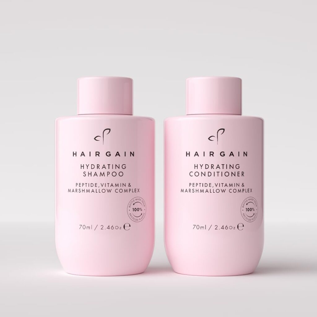 Hair Gain Hydrating Shampoo & Conditioner Travel Duo