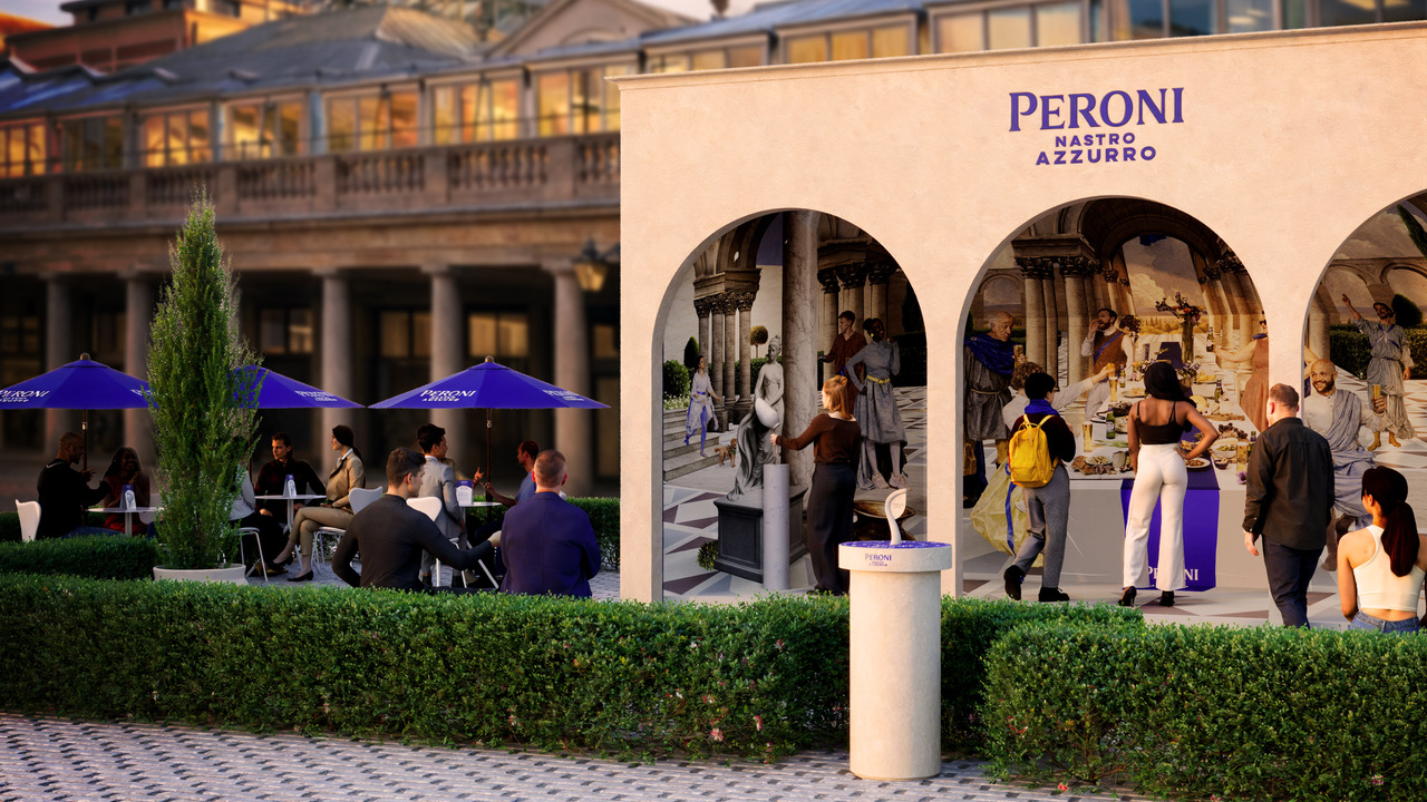 Peroni Il Fresco pop up in Covent Garden