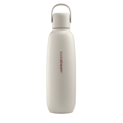 SodaStream Fizz & Go stainless steel carbonating bottle