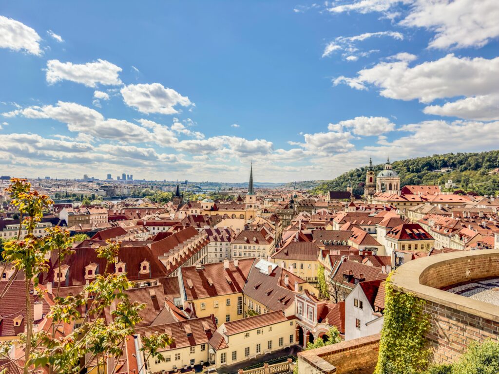 Prague skyline